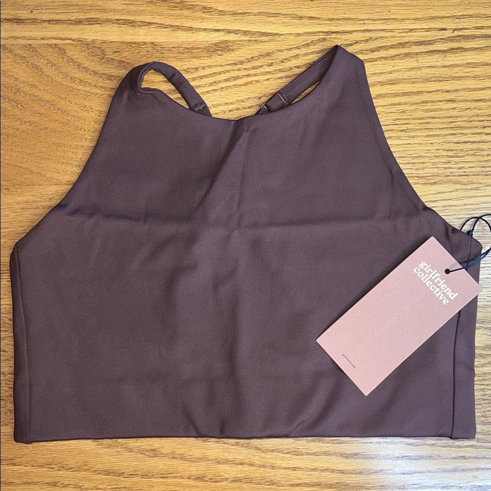 Girlfriend Collective Chocolate Brown Top